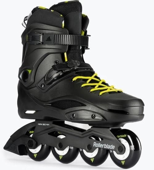 Роликовые коньки Rollerblade  Crueser Nero/Giallo Neon size 44.5 (07101500215)