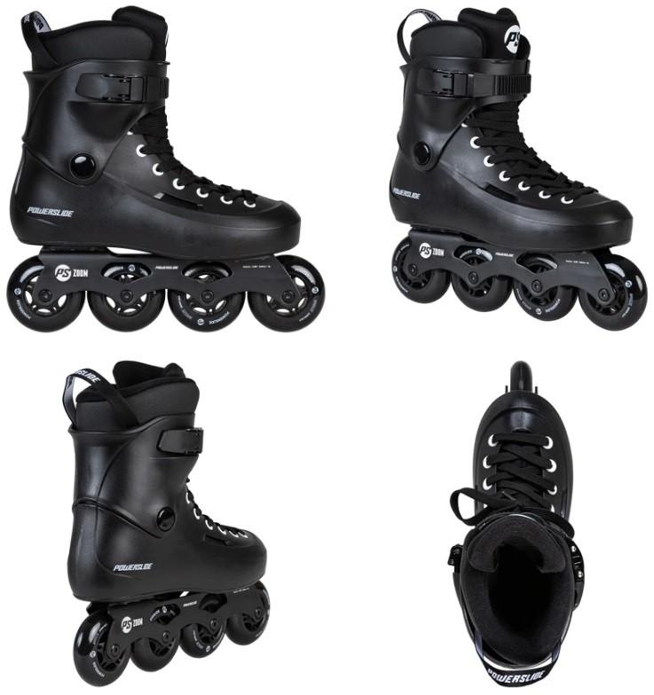 Role copii Powerslide Urban Zoom Black 80 Size 39-40