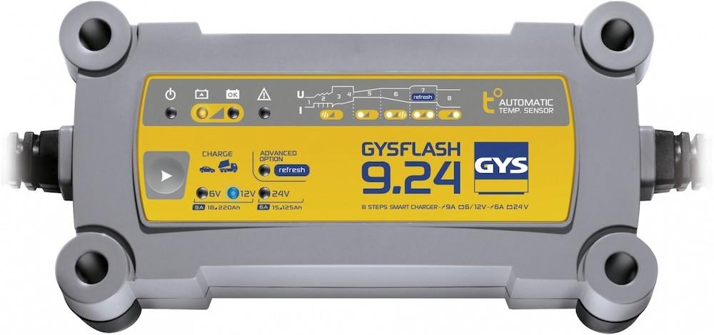 Зарядное устройство для автомобильного аккумулятора GYS GYSFLASH 9.24