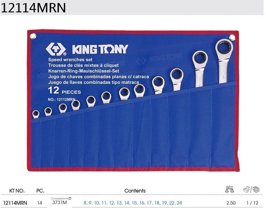 Set de chei King Tony 12114MRN