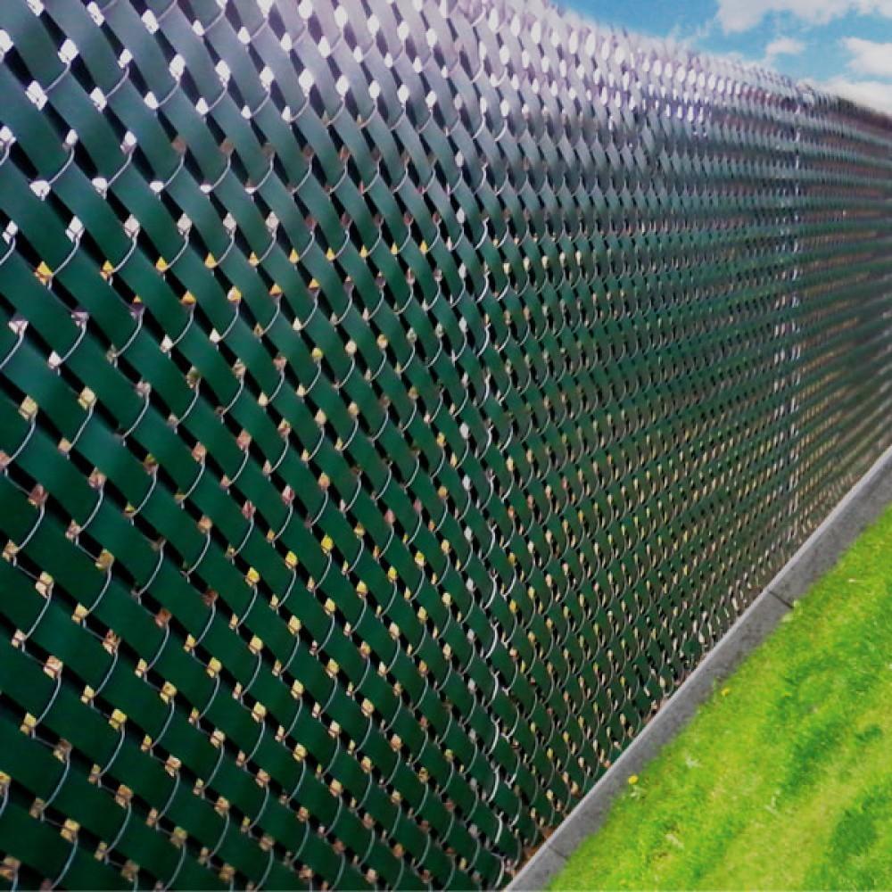 Лента заборная ПВХ Greentech 450gr 18.2cmx35m Dark green