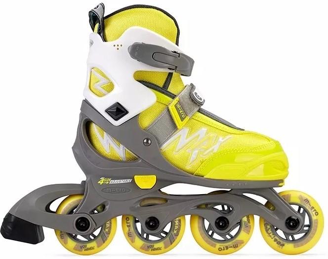 Роликовые коньки Micro 906MAX Yellow (29-32)
