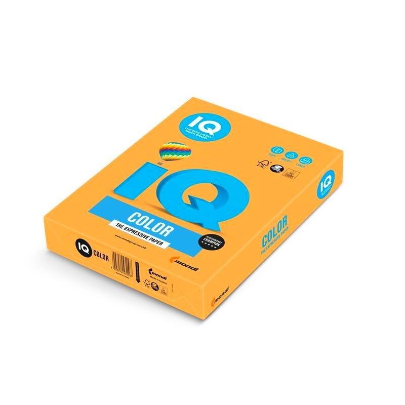 Цветная бумага для принтера IQ-Color A4 Neon Orange, 80 г/м2, NEOOR