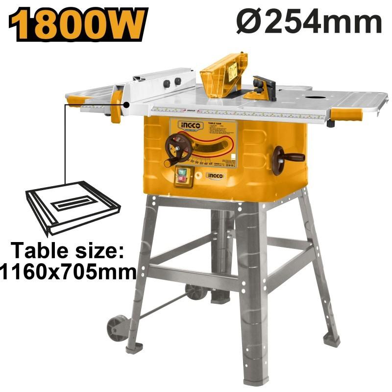 Настольная циркулярная пила INGCO TS180028