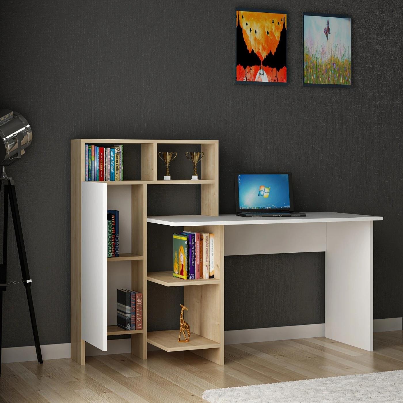 Письменный стол Hanah Home Bugra White Oak