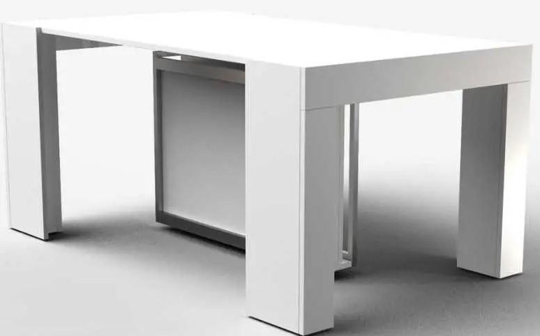 Стол Flat Cubisto 6in1 Белый