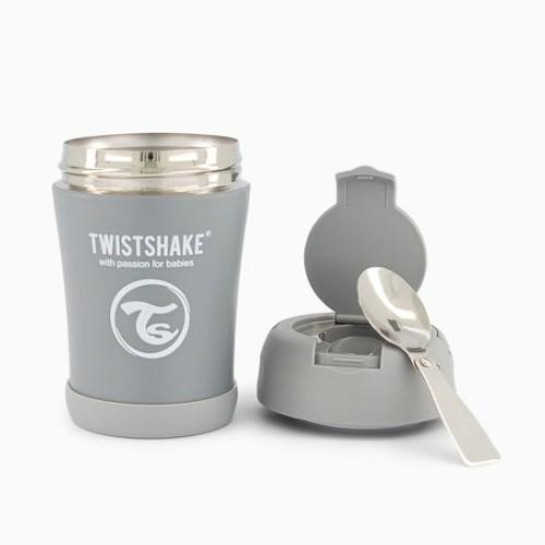 Термос Twistshake Grey 350мл (78751)