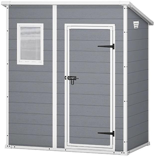 Садовый сарай Keter Manor Pent 4x6 Grey (56113)