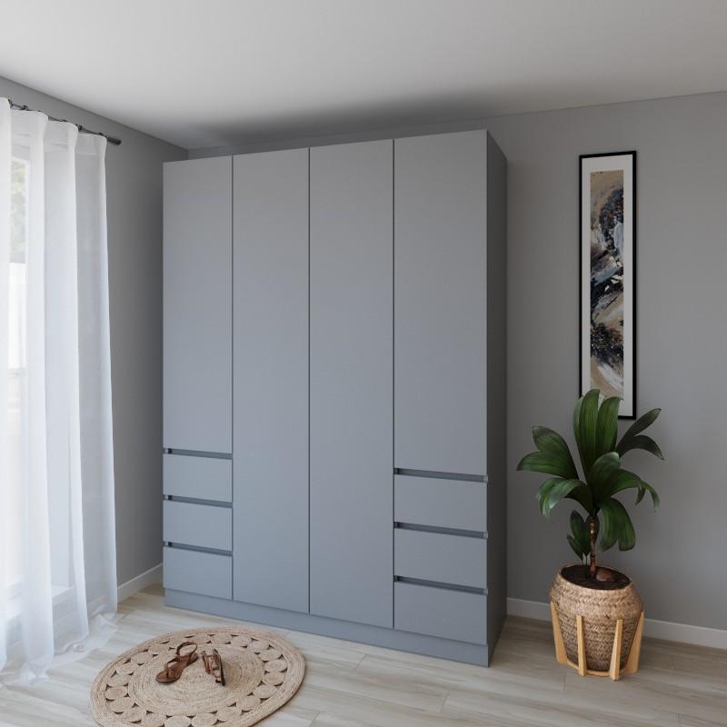 Dulap Smartex N17 180 cm Grafit