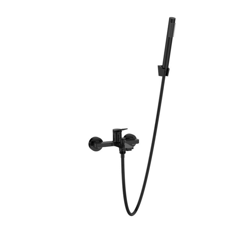 Смеситель для ванны Invena Alonia Black