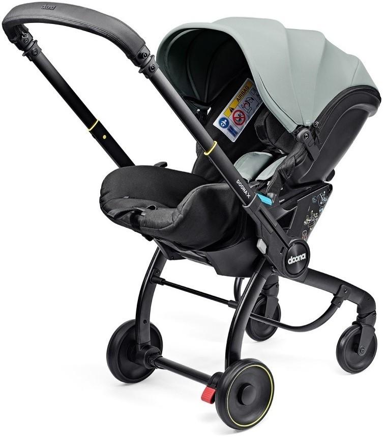 Scaun auto copii Doona X i-Size 2in1 Dusty Sage