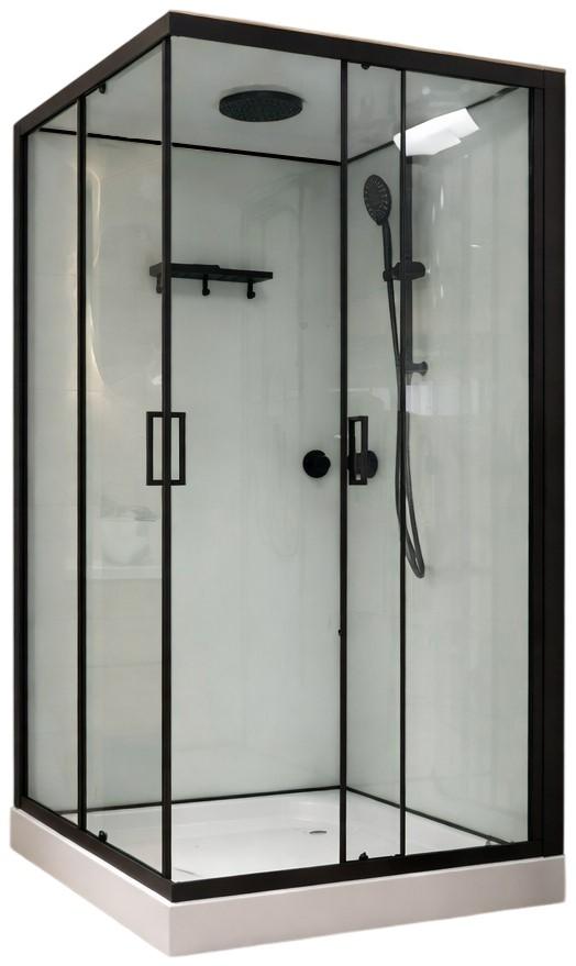 Душевая кабина Linia H2O Victoria Plus 90x90 Черный