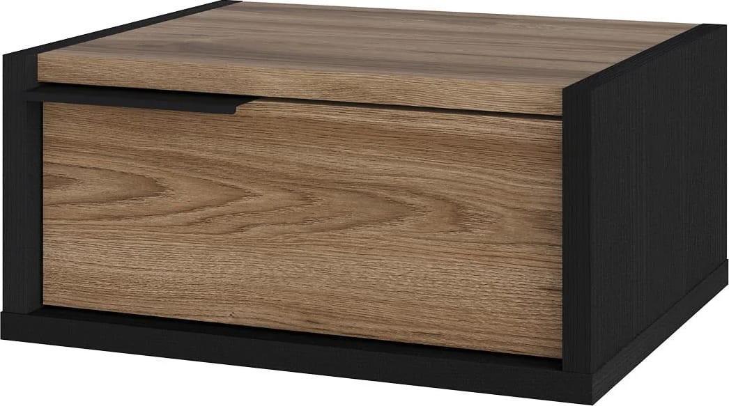 Прикроватная тумбочка DECO Eco Black Wood / Deep Oud