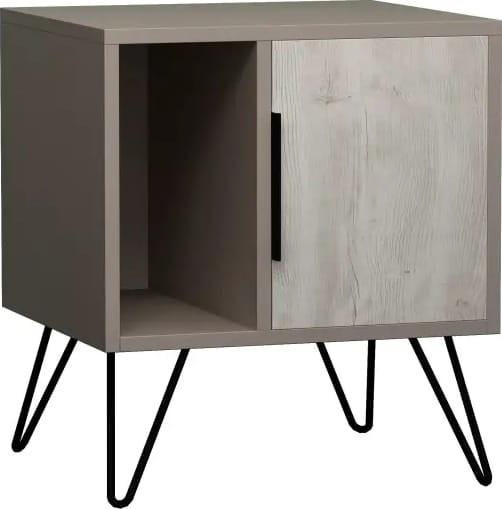 Прикроватная тумбочка DECO Glynn Light Mocha / Ancient White