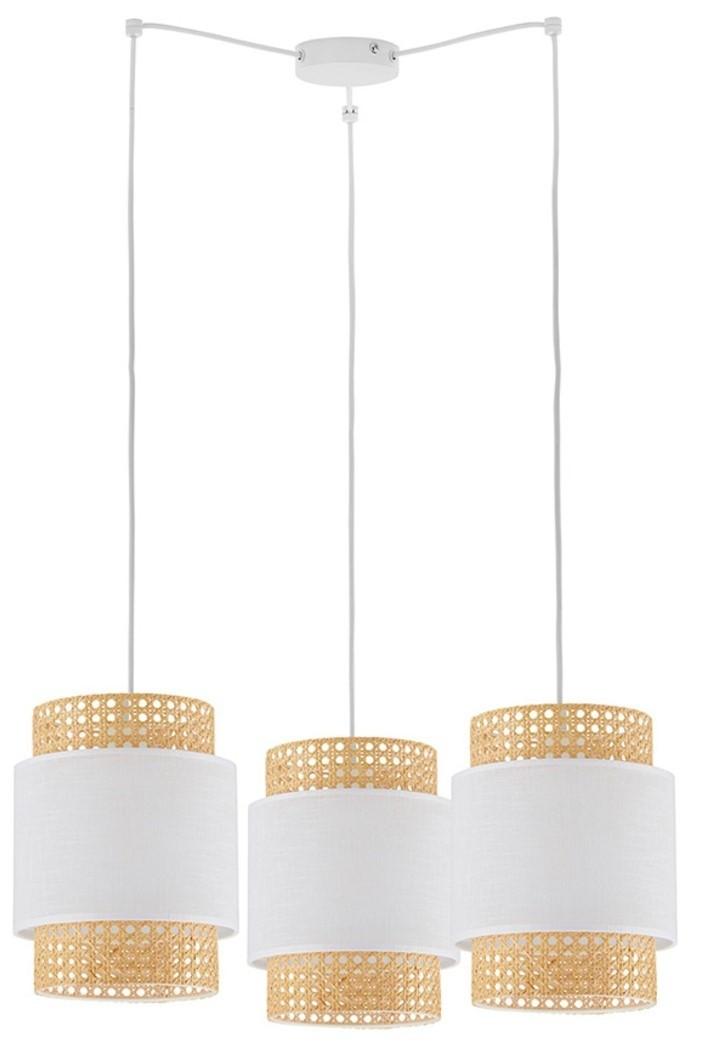 Lustra TK Lighting Boho 5655 White
