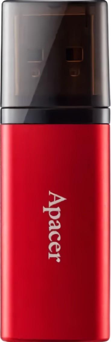 Флеш память USB Apacer 64GB AH25B Red