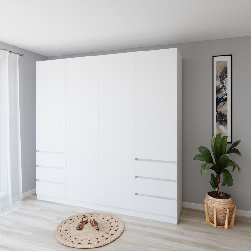 Dulap Smartex N17 220 cm Alb