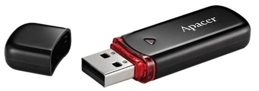 Флеш память USB Apacer Flash Drive 32GB AH333 Black