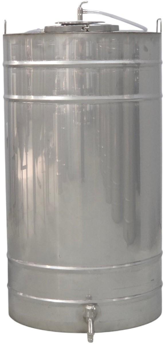 Бочка из нержавейки IPS GROUP INOX 80 l ( с краном, аэратором, шлангом)