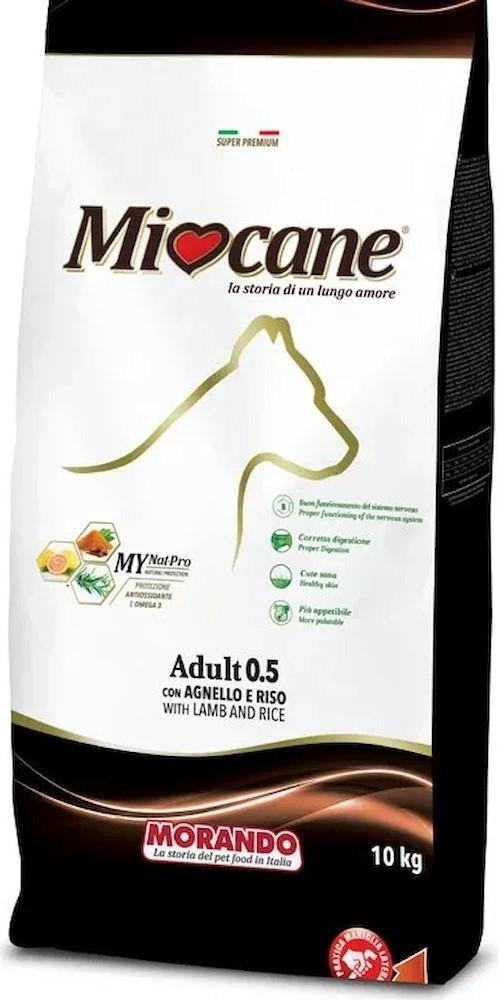 Hrana uscata pentru caini Morando Miocane Adult 05 Pol/Agn/Rs Natura 10kg