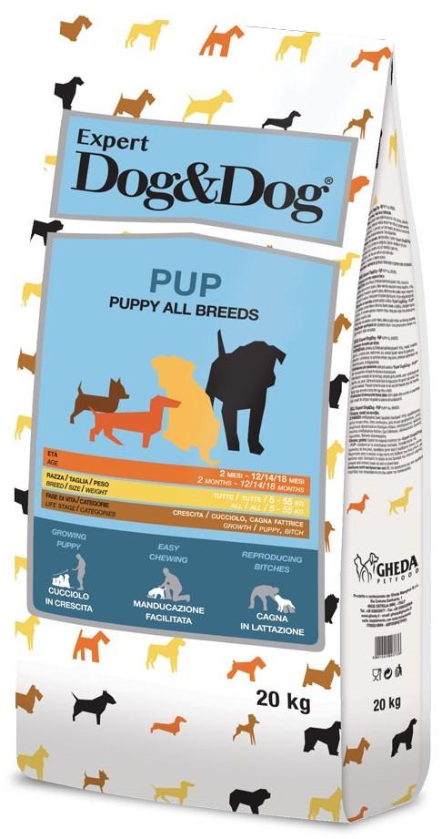 Hrana uscata pentru caini Gheda Dog&Dog Expert Puppy 20kg