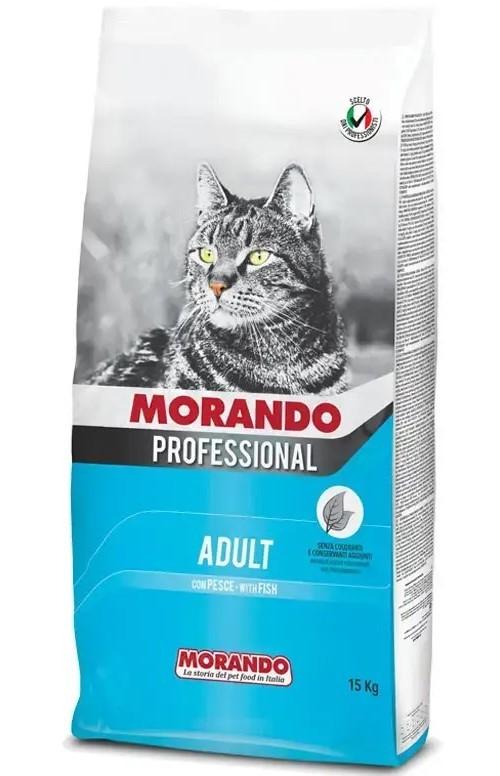 Сухой корм для кошек Morando Professional Gatto Adult Pesce 15кг