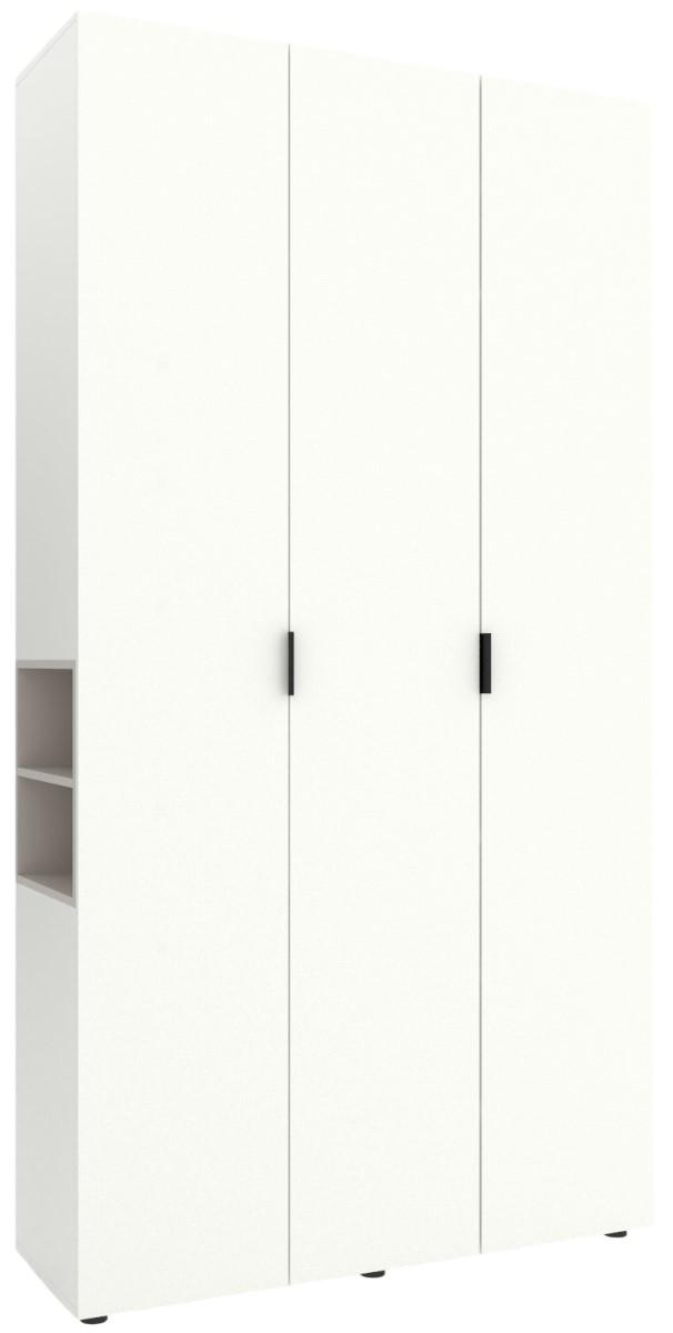 Шкаф Nex Home A015L Белый/Кашемир (Бежевый)