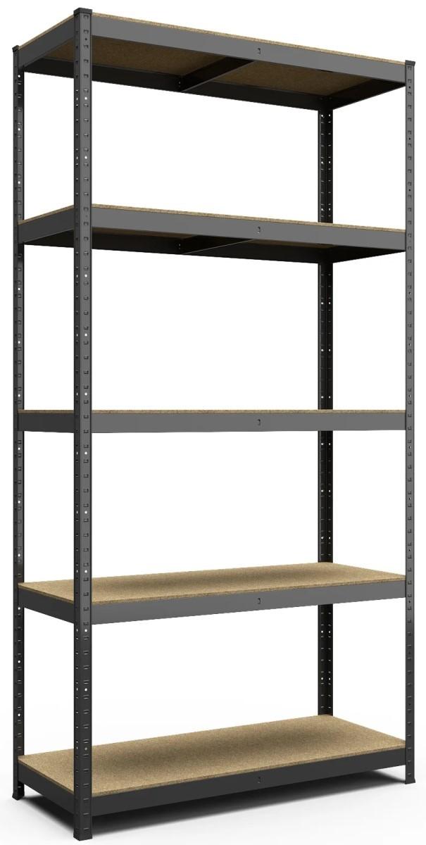 Rafturi pentru depozitare Nex Standard 1800x900x400 mm Antracit