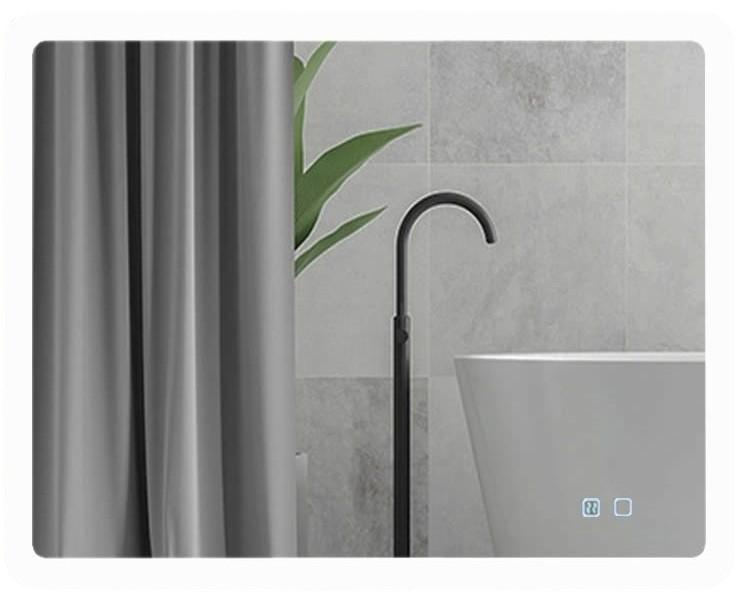 Зеркало Bayro Gama 70x80 LED