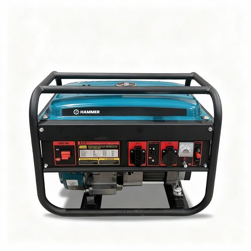 Генератор Hammer 7.5kW, 230V, 460cm3, Man/elec., AVR.