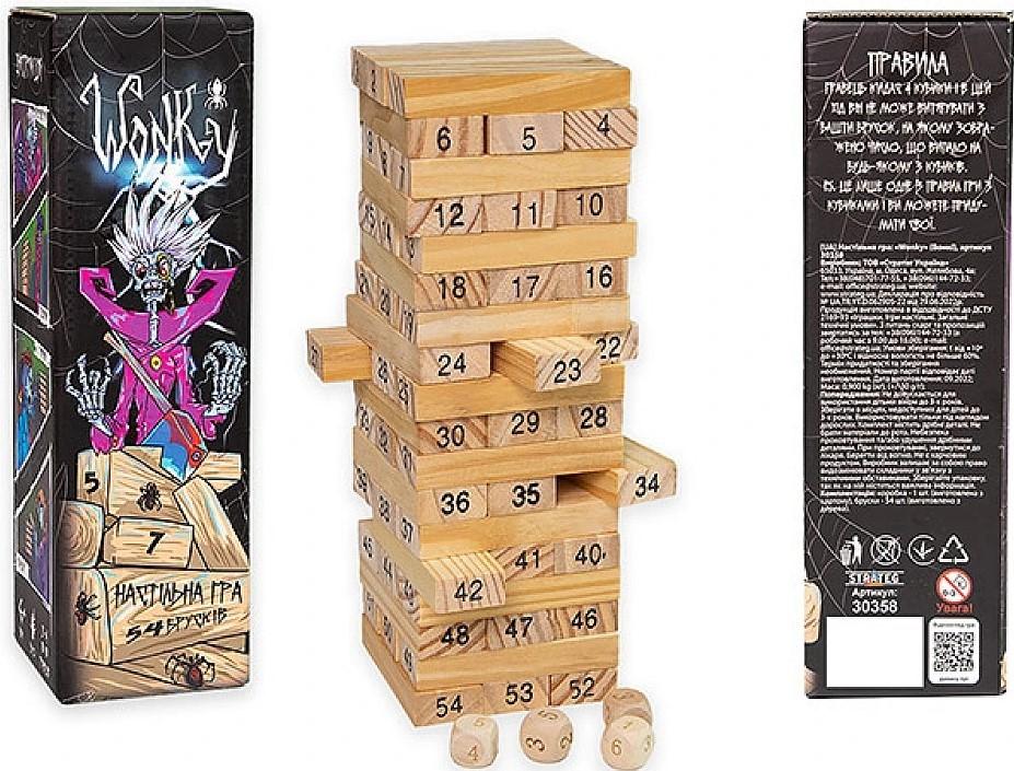 Настольная игра Strateg Wonky