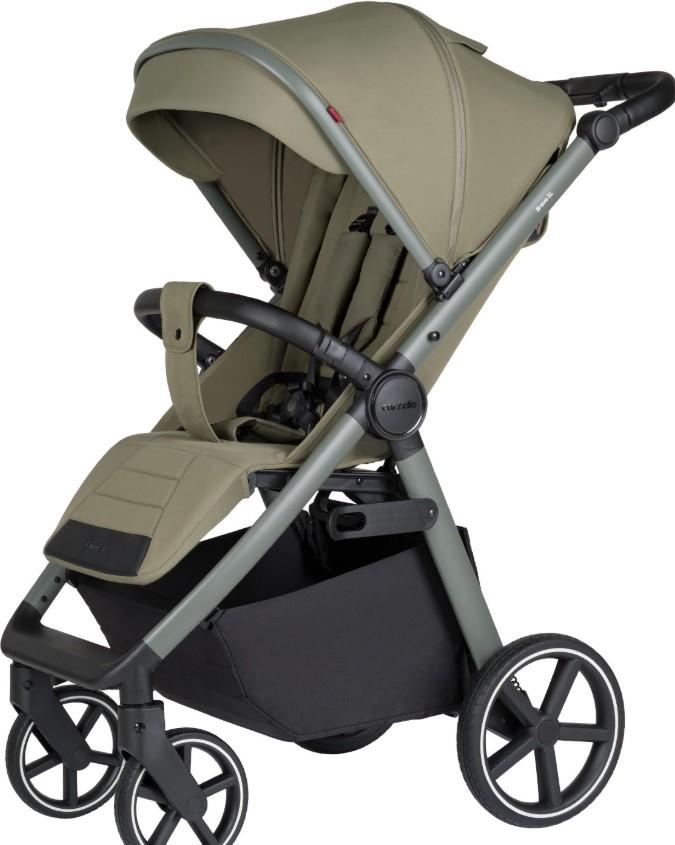 Прогулочная коляска Carrello BRAVO SL Delux Mosaic Green
