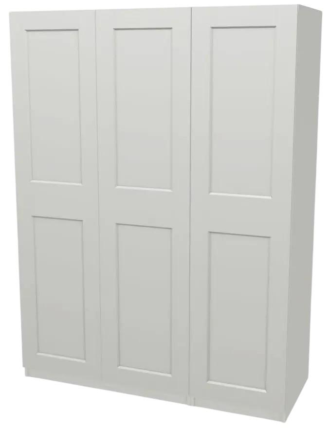 Шкаф IKEA Pax 3 usi/rafturi/bare/sertare 150x60x201 Белый
