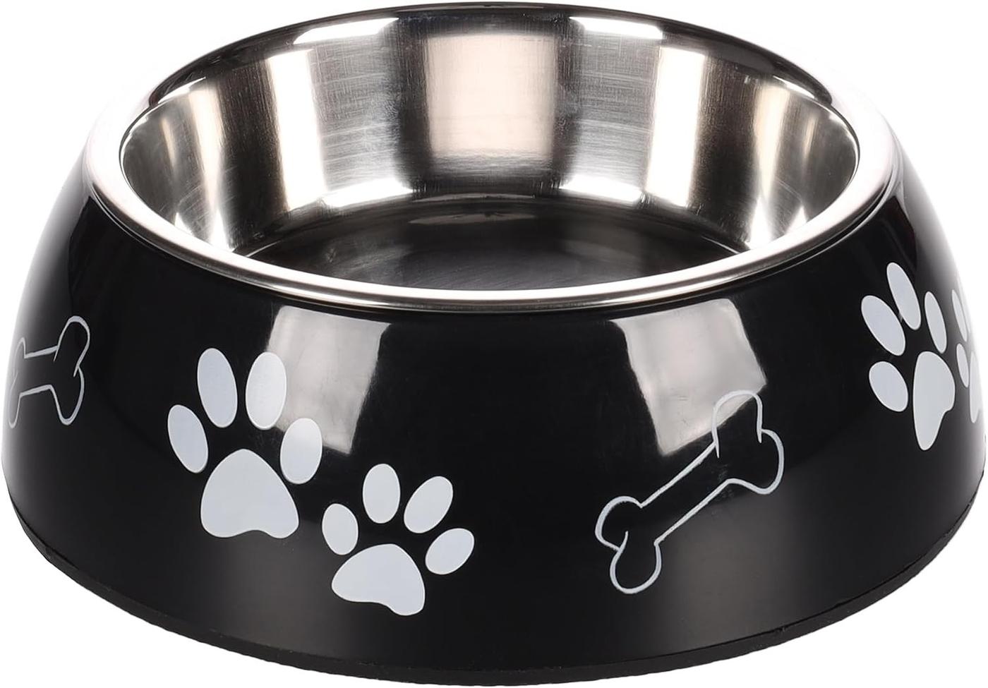 Bol mancare caini Flamingo Divar Paw Print 470ml