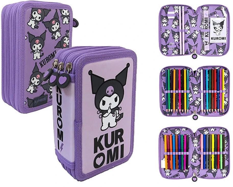 Пенал Bambino Kuromi Purple