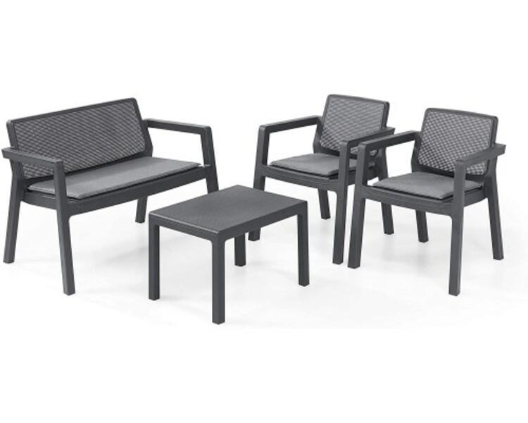 Set mobila de gradina Andrimar Grup Set mobila 4ps (masa+fotoliu ) plastic