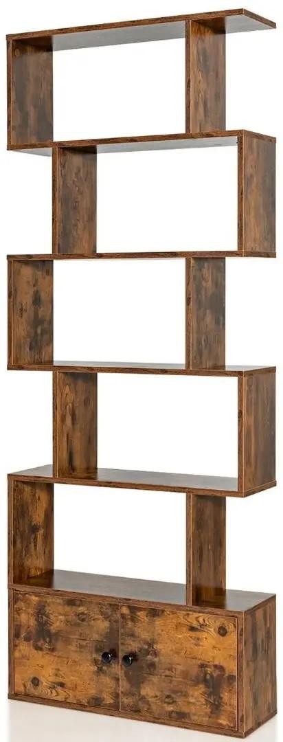 Стеллаж Costway CB10422CF Brown