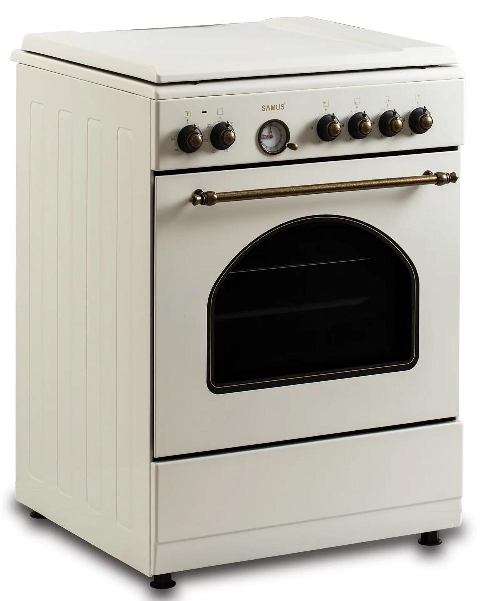 Газовая плита Samus SR660EL1CW Beige