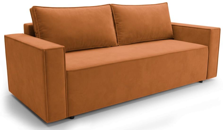 Canapea Aurus Loft 235 cm (tick-tac) Oranj