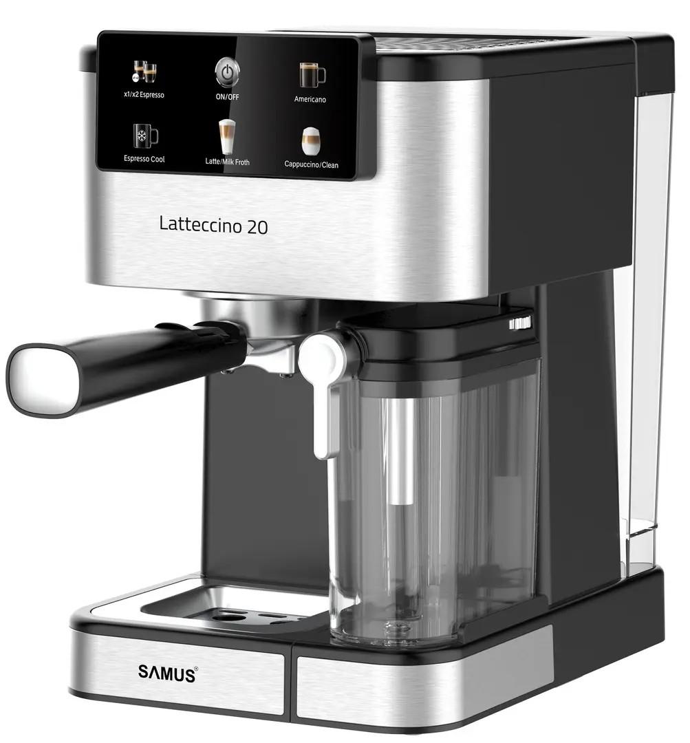 Espressor Samus Lattecino 20 Black/Inox