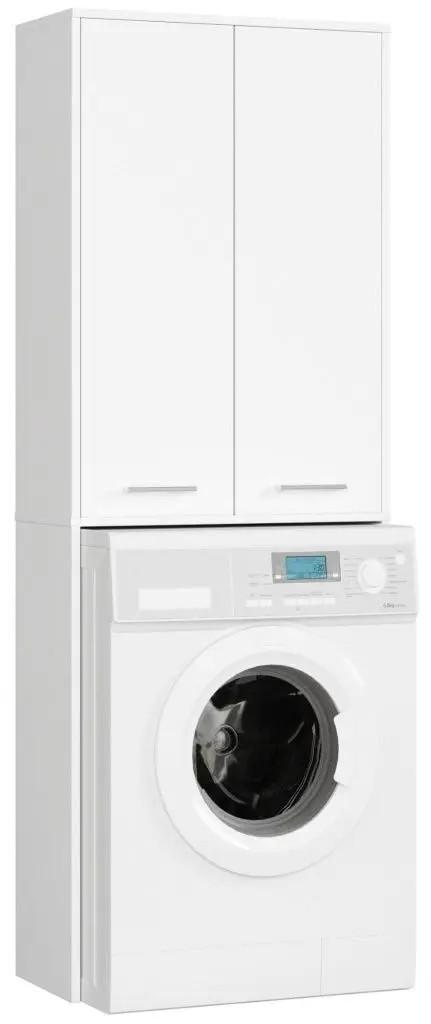 Dulap de baie Akord Fin 180 2D White