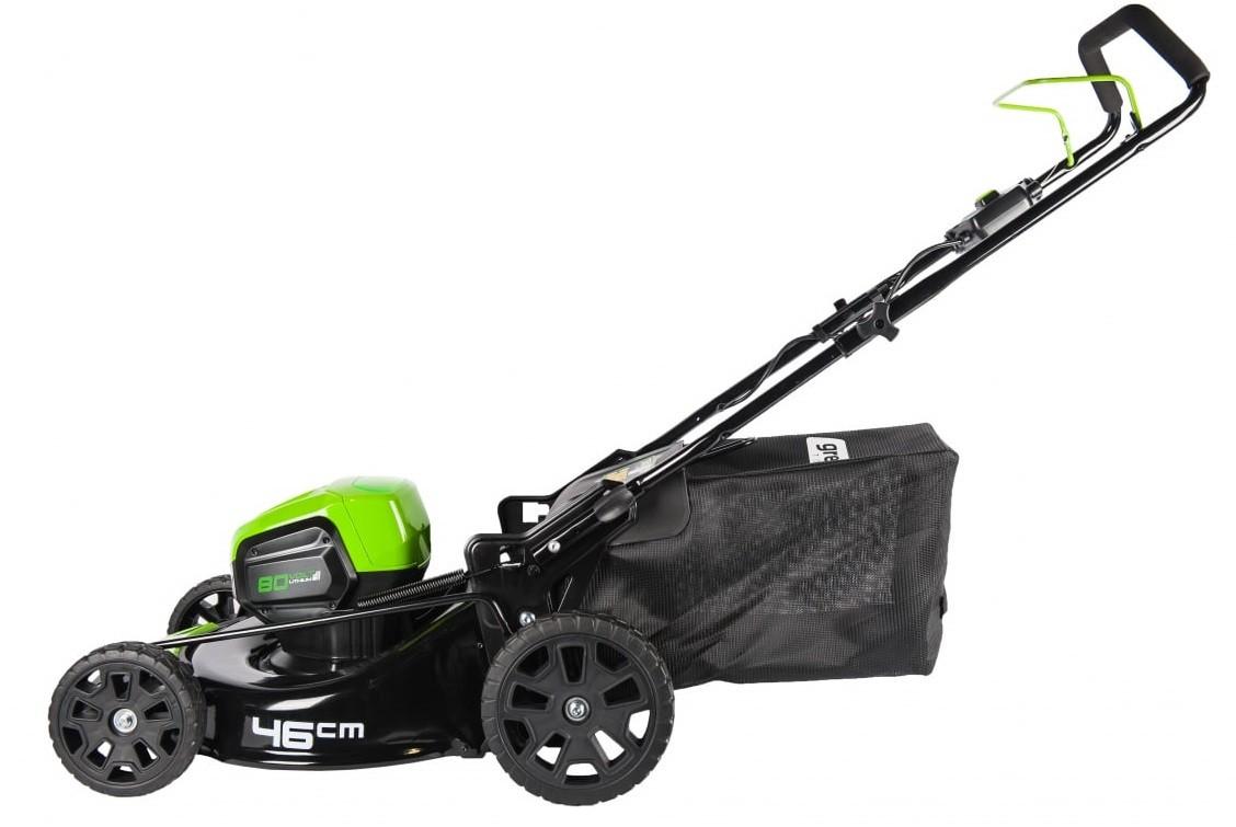 Masina de tuns iarba Greenworks GD80LM46