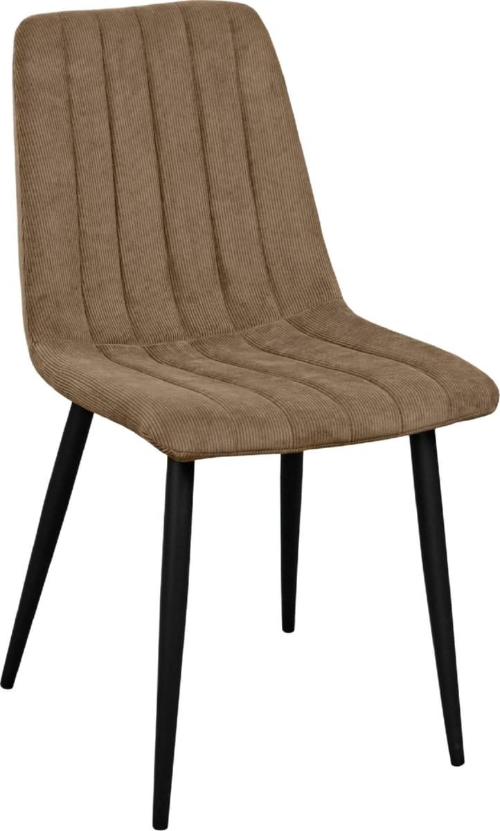 Стул DP DC-90 BGF166-7 Brown (Velvet) / Black