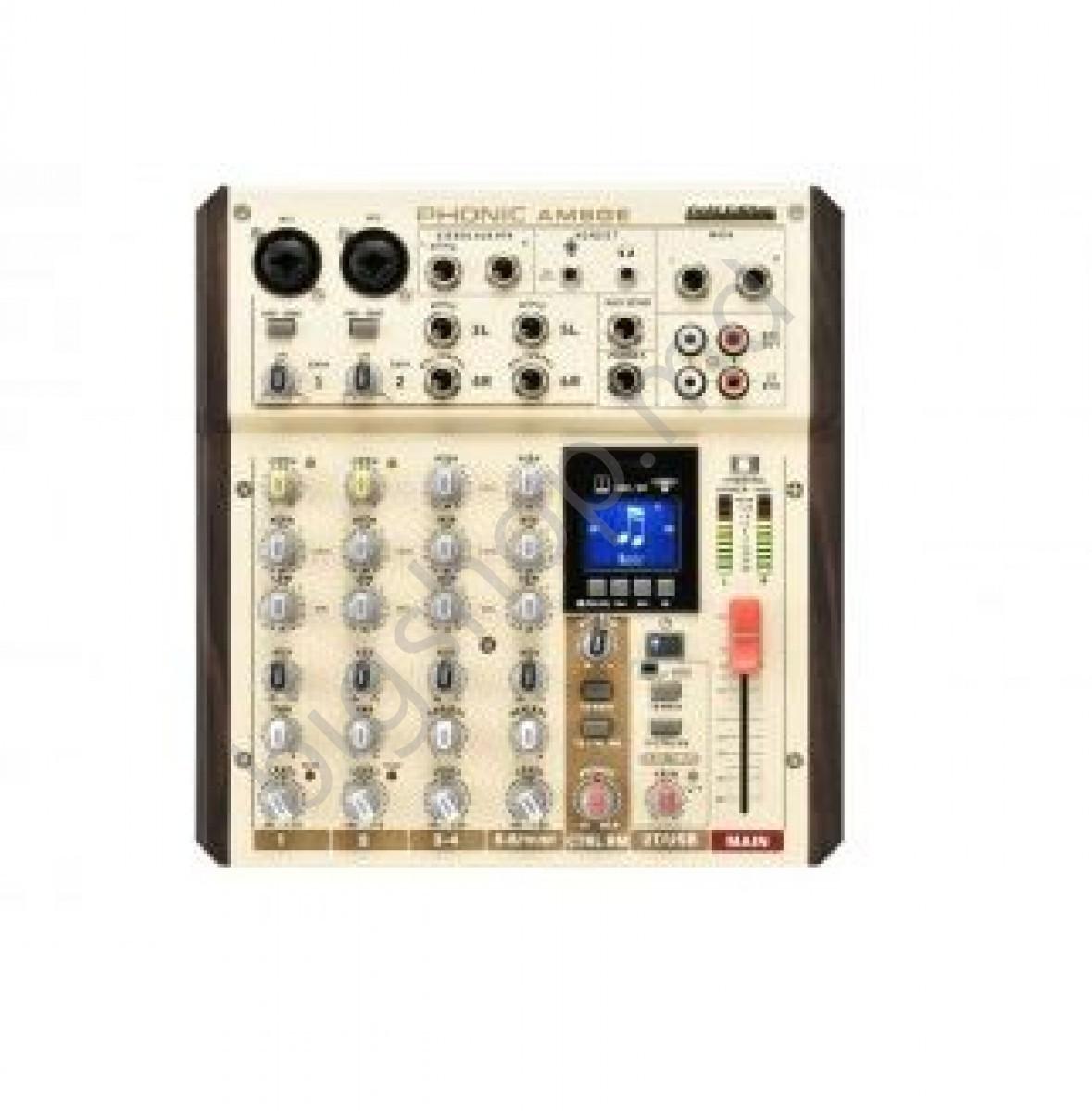 Микшер без усилителя Phonic AM6GE