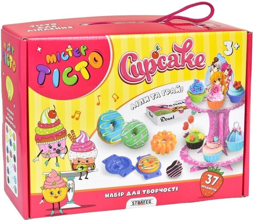 Set de jucarii Strateg Mister Aluat: Cupcake (57142)