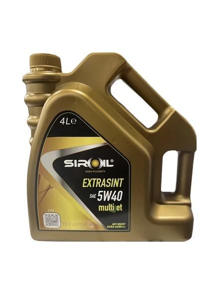 Моторное масло Siroil 5W40 4l API SN/CF EXTRASINT MULTIJET