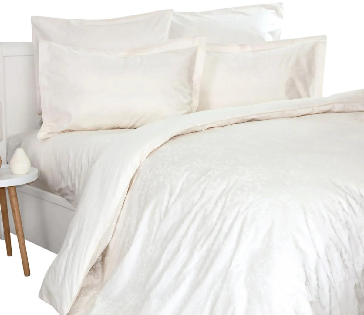 Комплект постельного белья TEP Grace Jacquard 200x220 Milky