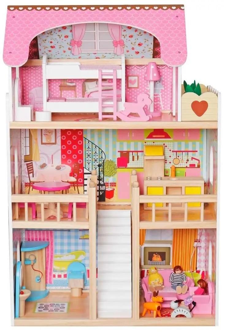 Casuta pentru papusi Enero Toys LED XXXL Multicolor