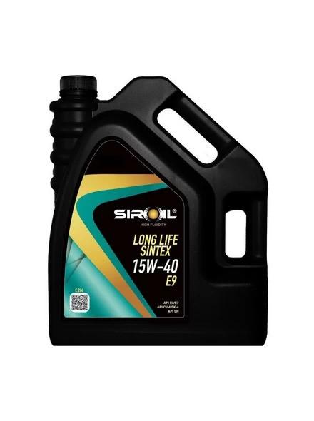 Ulei motor Siroil 15W40 E9 5l API CK-4 TRUCK LONG LIFE SINTEX