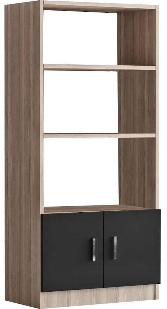 Стеллаж Mirage Design Vario VO4-OB Дуб (бежевый)/Черный ларекс